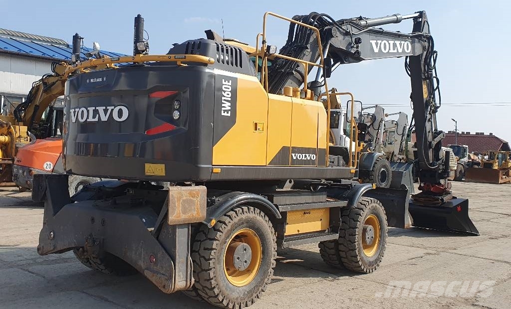 Volvo EW 160 E Kolesové rýpadlá