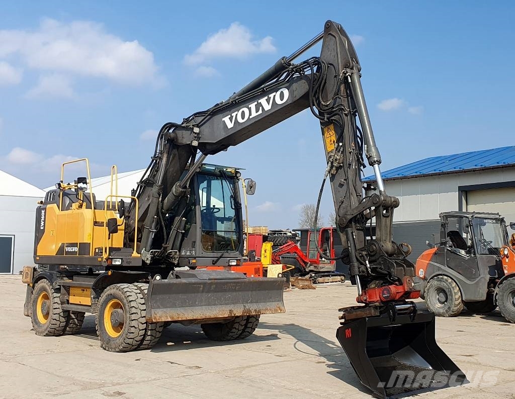 Volvo EW 160 E Kolesové rýpadlá