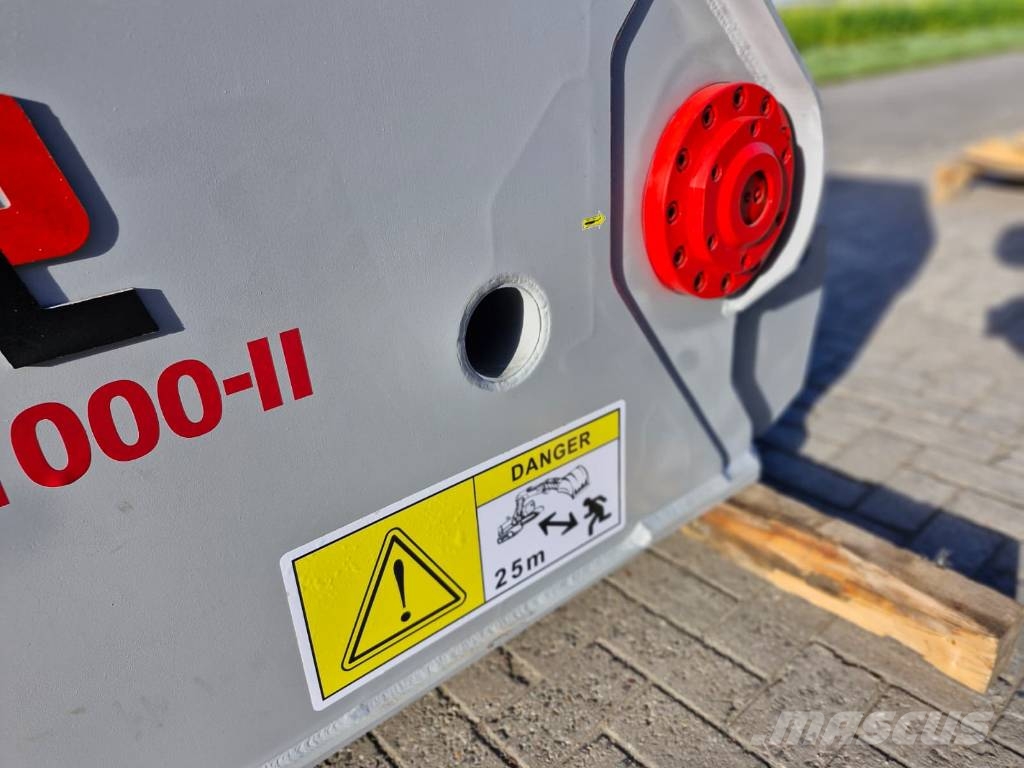 Pladdet Railsknipper PRC1000-II مقصات هيدروليكية