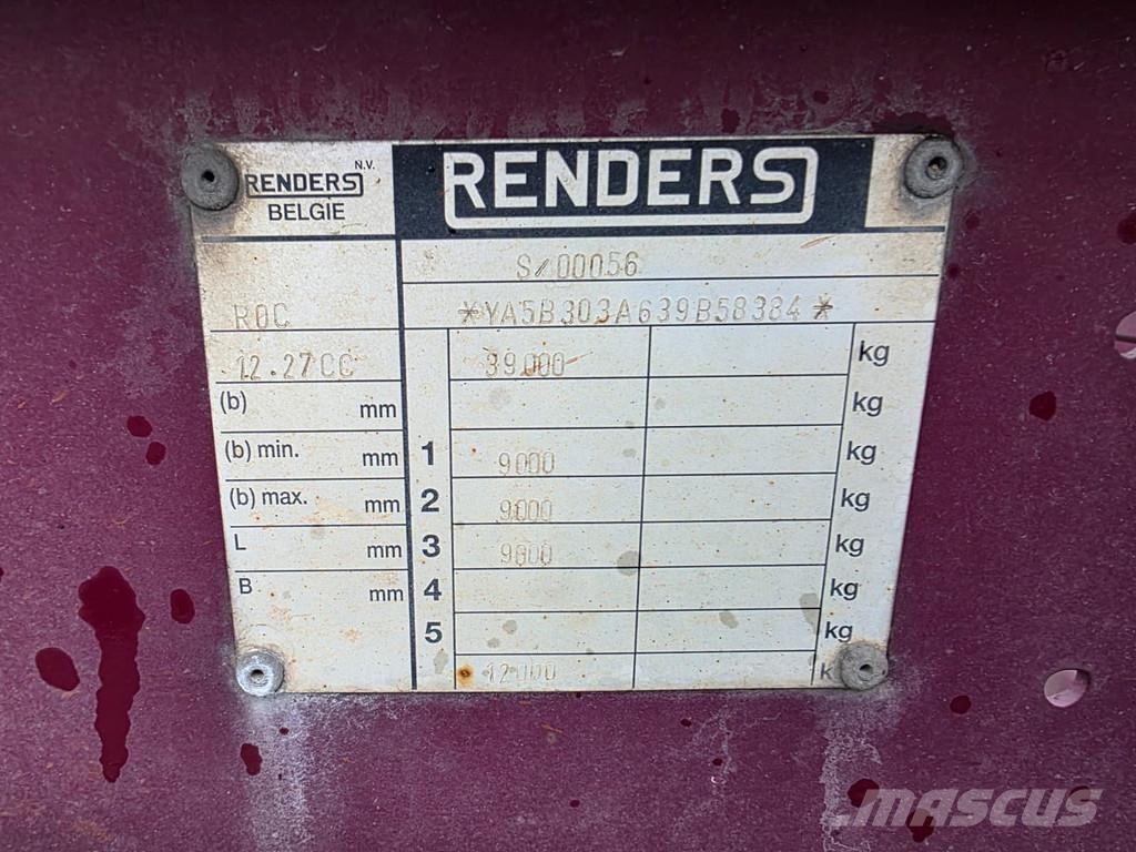 Renders ROC 12.27 CC/ BPW DISC Containerchassis
