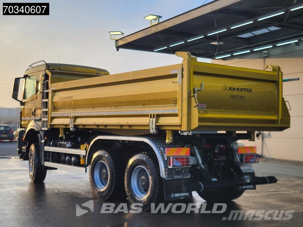 MAN TGS 33.480 6X6 6x6 12m3 KH-Kipper 3-way tipper Ste Kiperi kamioni