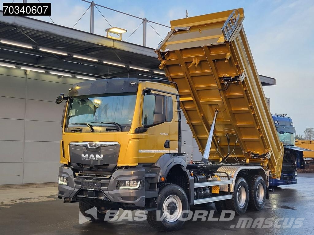 MAN TGS 33.480 6X6 6x6 12m3 KH-Kipper 3-way tipper Ste Kiperi kamioni