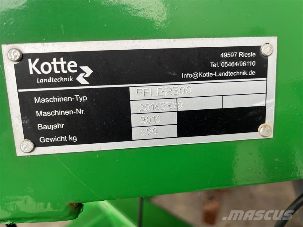 Kotte FFLGR300-13 Ostale poljoprivredne mašine