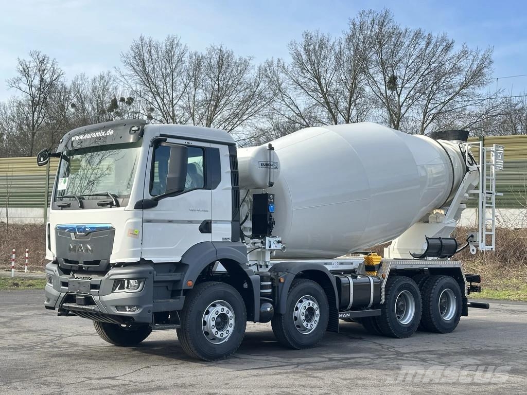 MAN TGS 41.480 TGS 41.480 BB 8x4 Retarder EuromixMTP E Camiones hormigonera