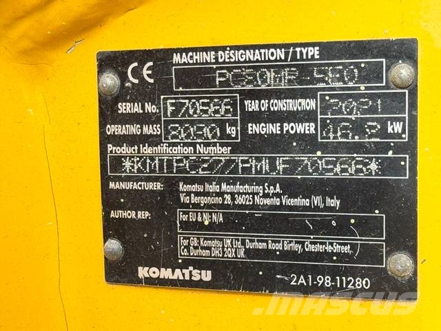 Komatsu PC 80 MR-5 Midibagger 7t - 12t
