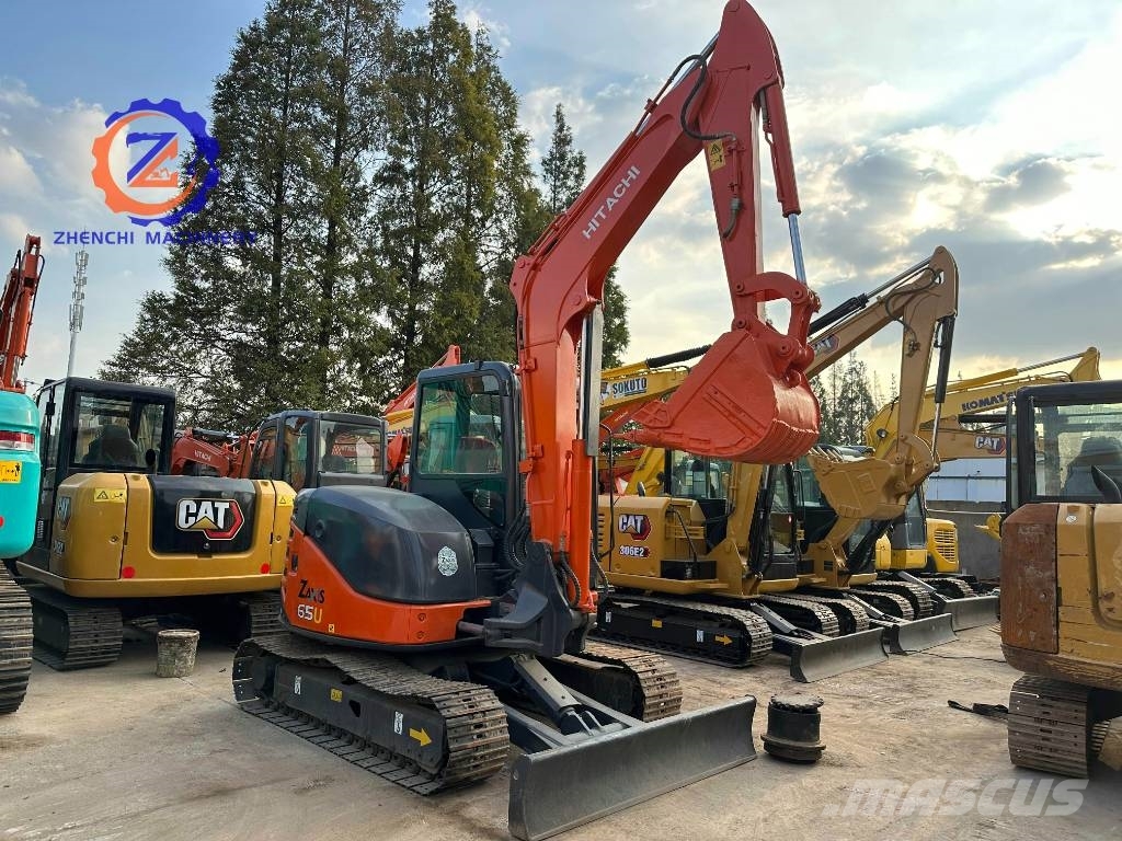 Hitachi ZX 65/6 ton/Short tail machine/Boom swing Εκσκαφάκι (διαβολάκι) < 7t