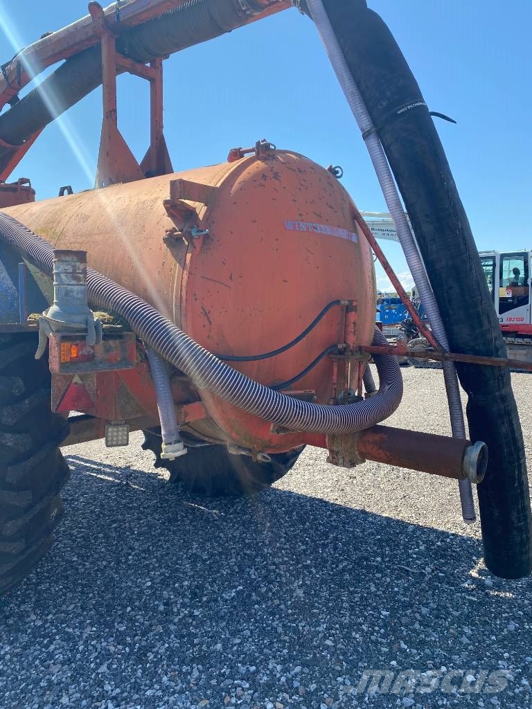 Winther & Heide 8000 ltr. slamsuger Slurry tankers