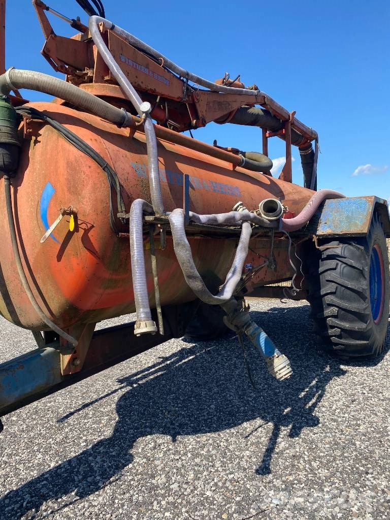 Winther & Heide 8000 ltr. slamsuger Slurry tankers