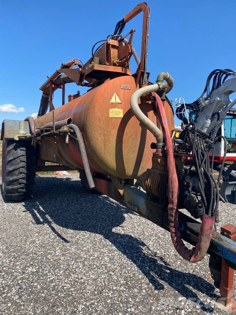 Winther & Heide 8000 ltr. slamsuger Slurry tankers