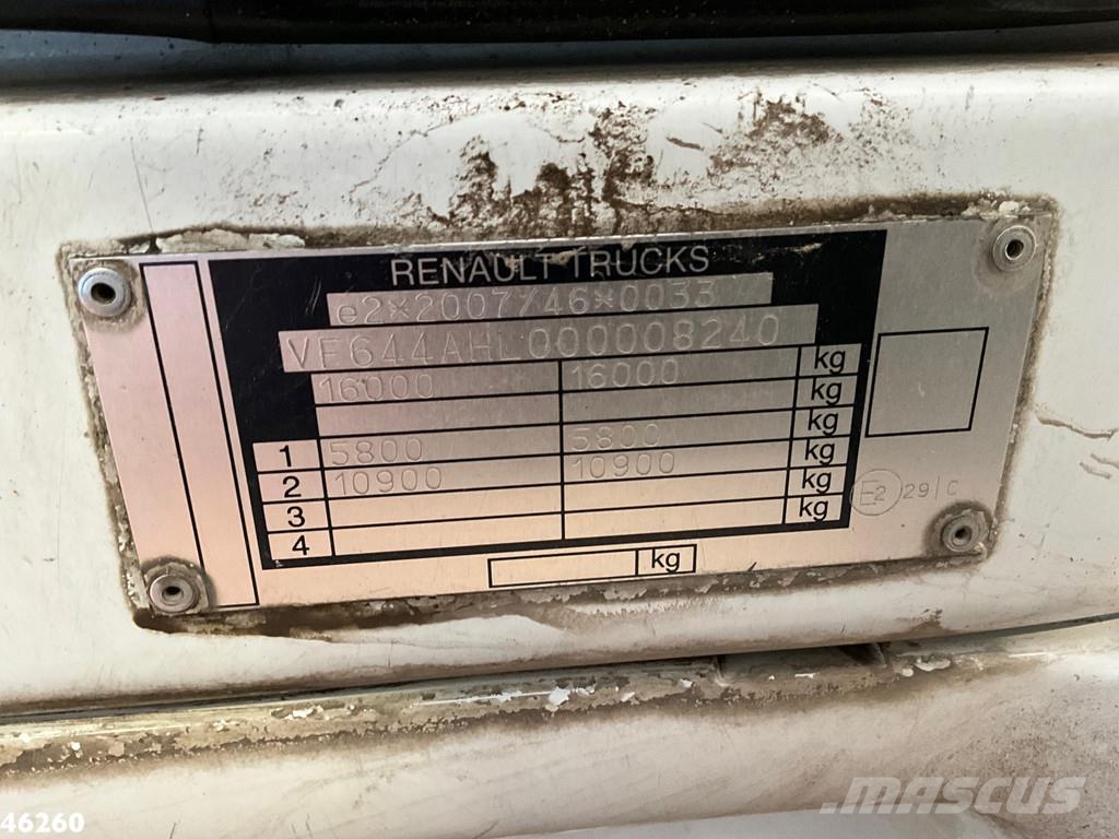 Renault Midlum Faun VIAJET 6 R/L H Just 55.101 km! شاحنات كاسحة