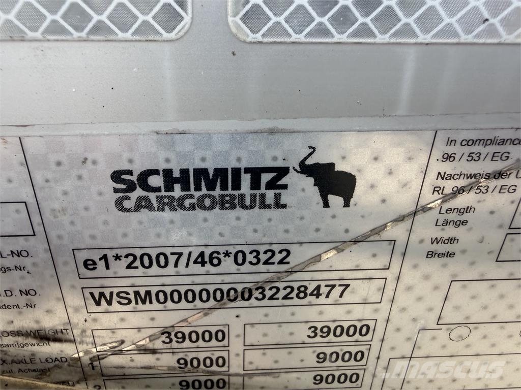 Schmitz Cargobull VIN 477 Curtainsiderauflieger