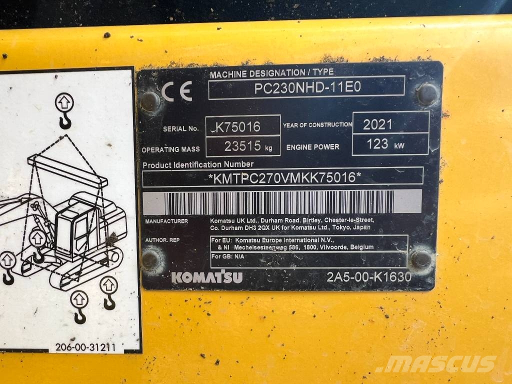 Komatsu PC 230 NHD-11 Raupenbagger