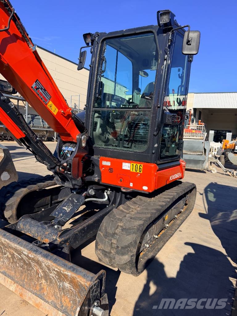 Kubota KX060-5 KGLS2F حفارات صغيرة أقل من 7 طن (حفارات صغيرة)