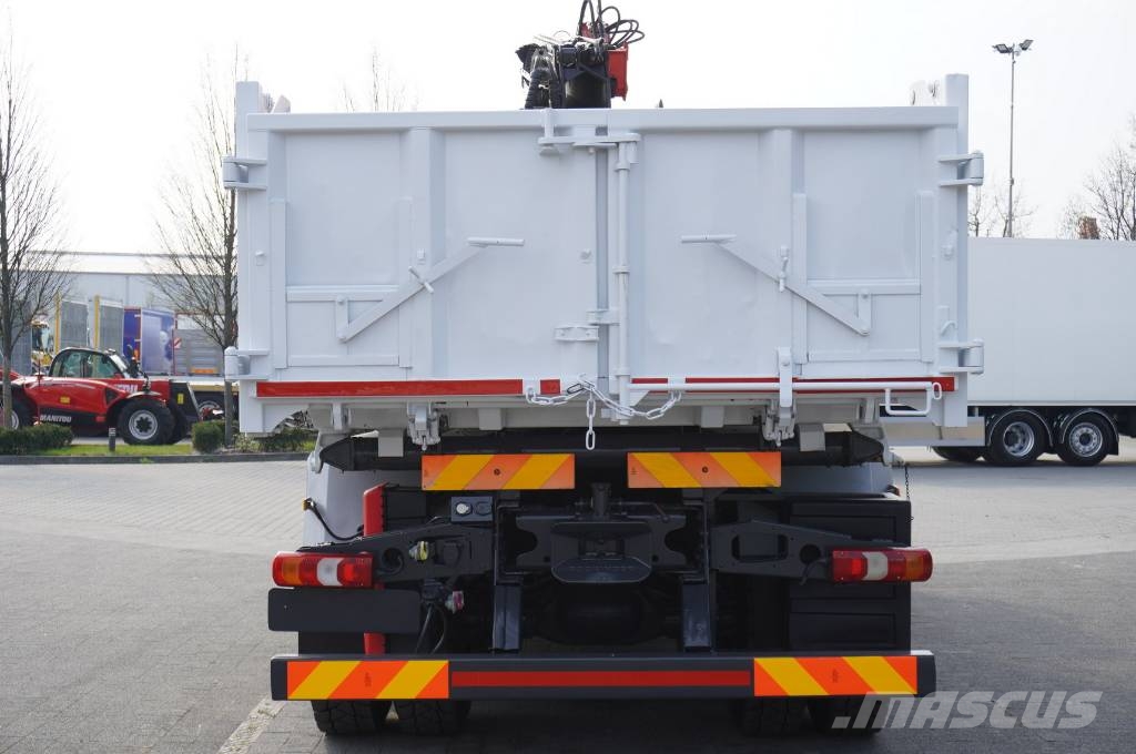 Mercedes-Benz Arocs 2636 / 6x4 / HDS Fassi / Wywrotka 3 str Camiones bañeras basculantes o volquetes