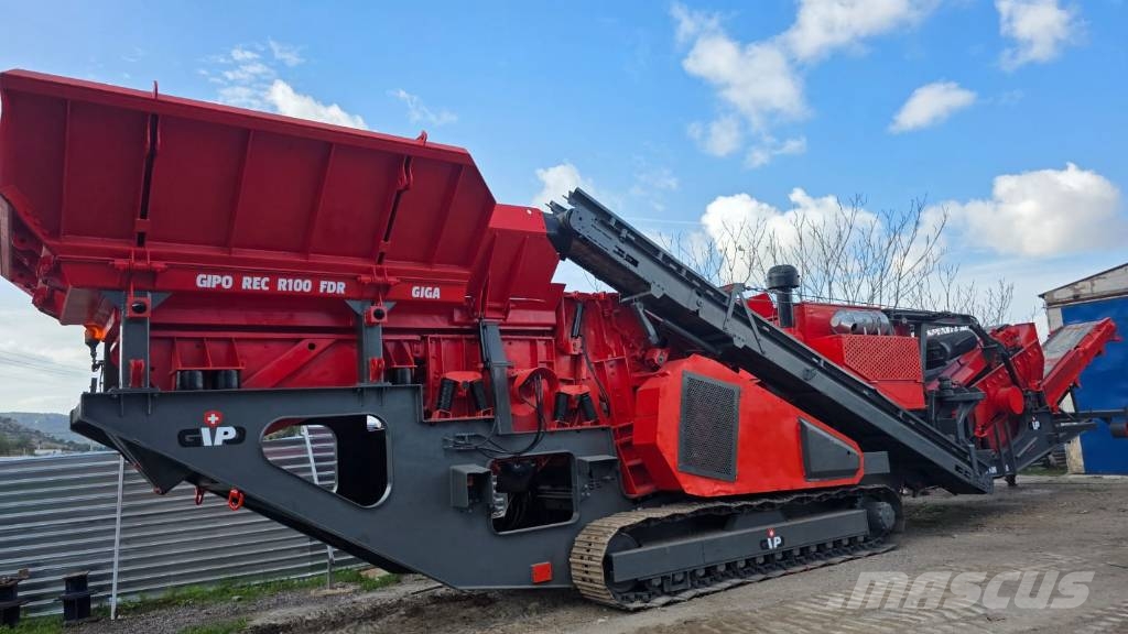 GIPO R 100 FDR GIGA Mobilní drtiče