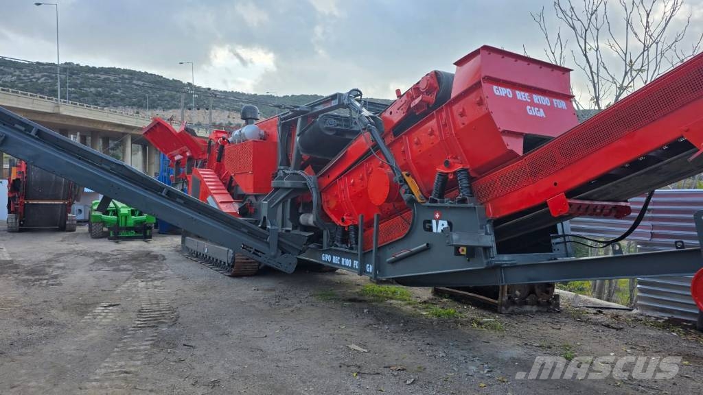GIPO R 100 FDR GIGA Mobilní drtiče