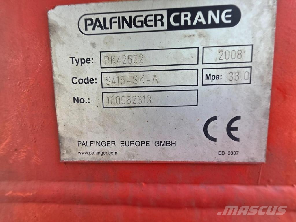 Volvo FH 500 6x2!! PALFINGER 42TM!! RADIO REMOTE!!2017!! All terrain cranes