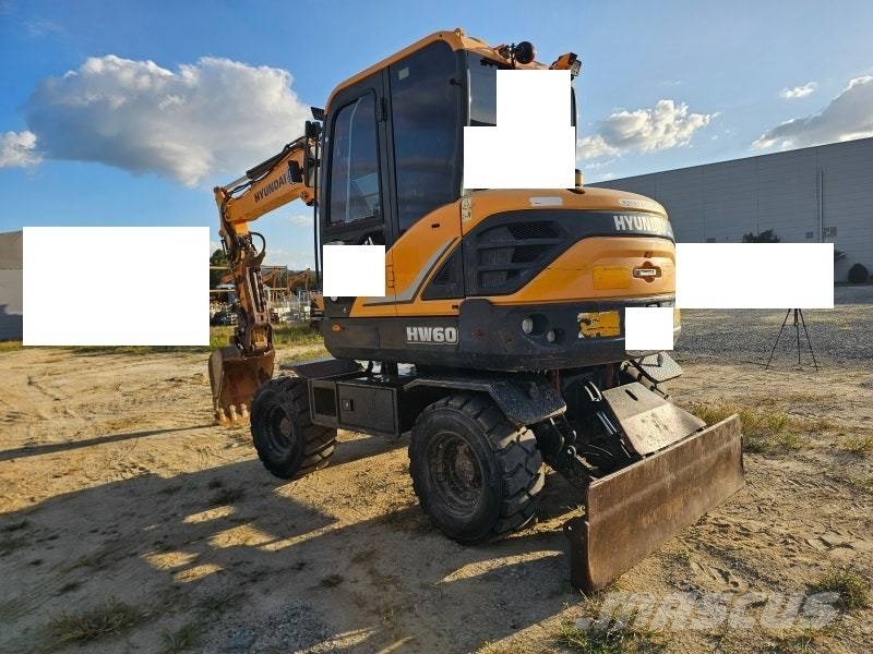 Hyundai HW 60 Eco Wheeled excavators