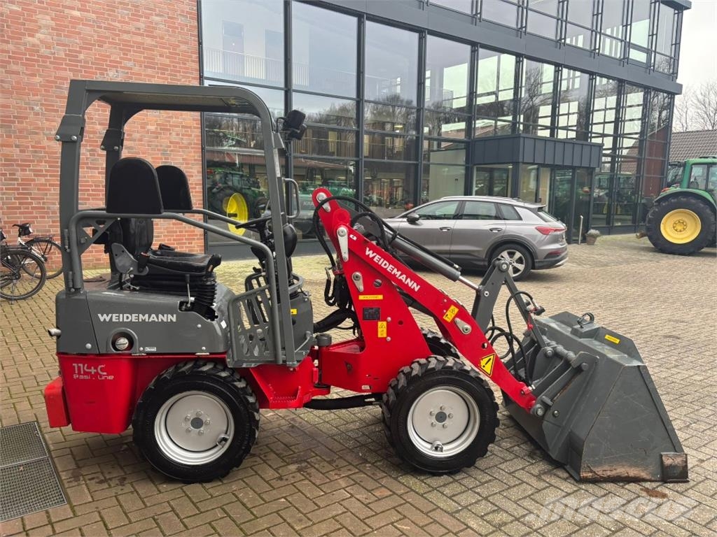 Weidemann 1140 inkl. Greifschaufel / Palettengabel / Schaufe Колесни товарачи
