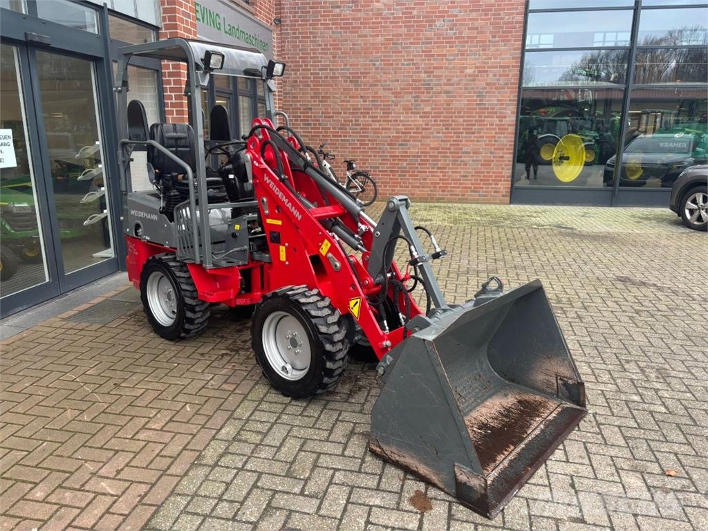 Weidemann 1140 inkl. Greifschaufel / Palettengabel / Schaufe Колесни товарачи