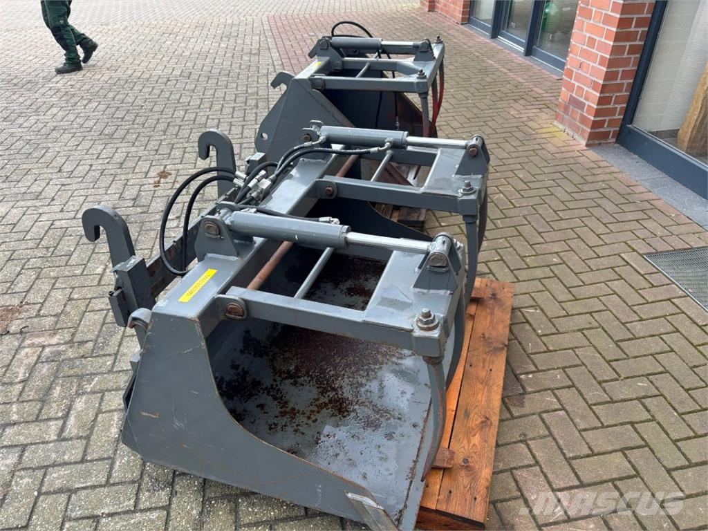 Weidemann 1140 inkl. Greifschaufel / Palettengabel / Schaufe Колесни товарачи