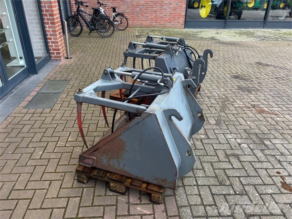 Weidemann 1140 inkl. Greifschaufel / Palettengabel / Schaufe Колесни товарачи