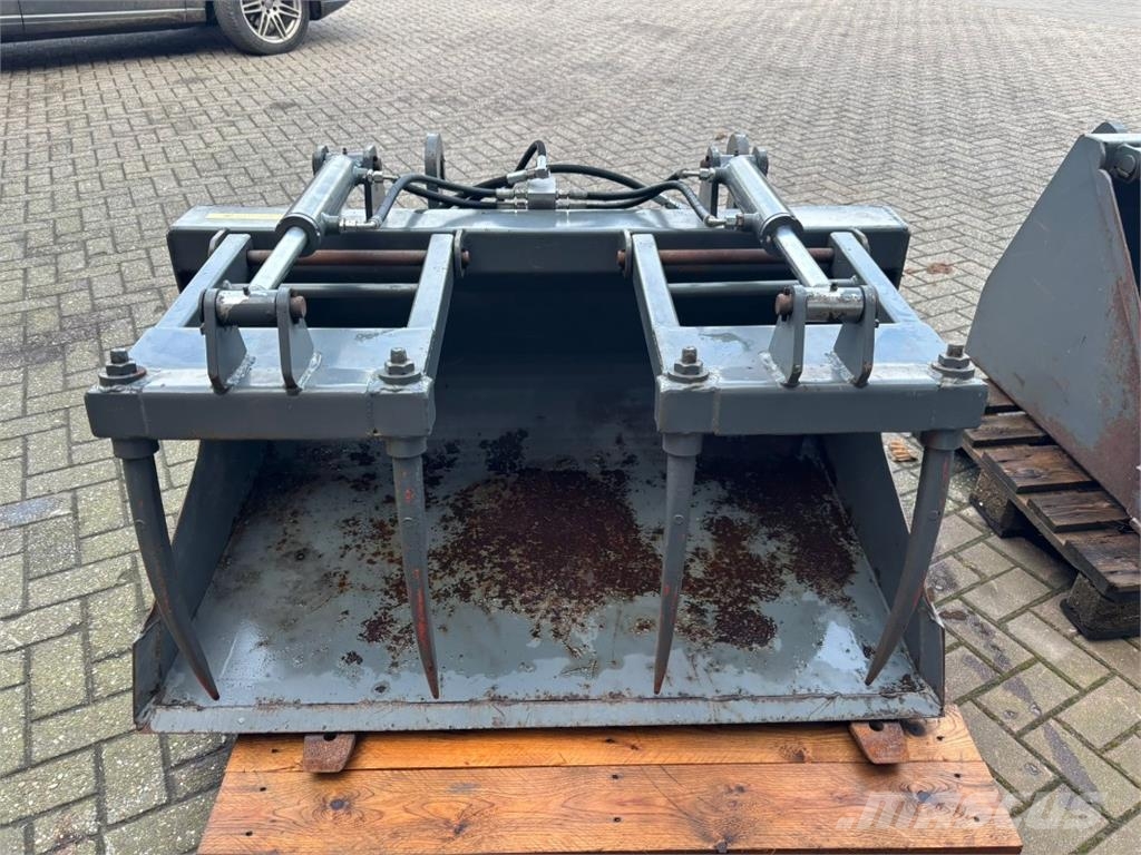 Weidemann 1140 inkl. Greifschaufel / Palettengabel / Schaufe Колесни товарачи