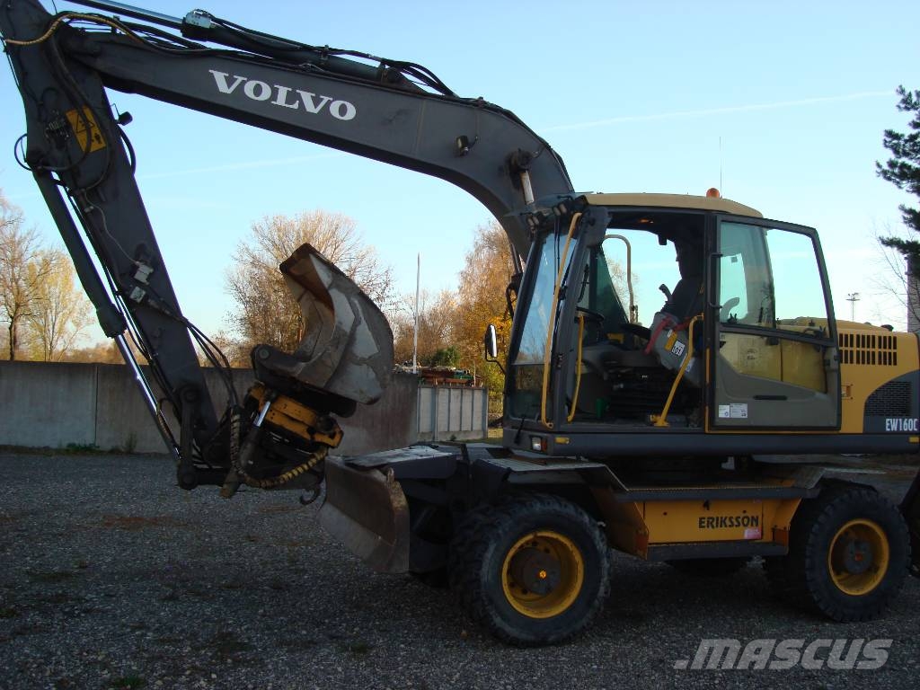 Volvo EW 160 C Ekskavatori uz riteņiem