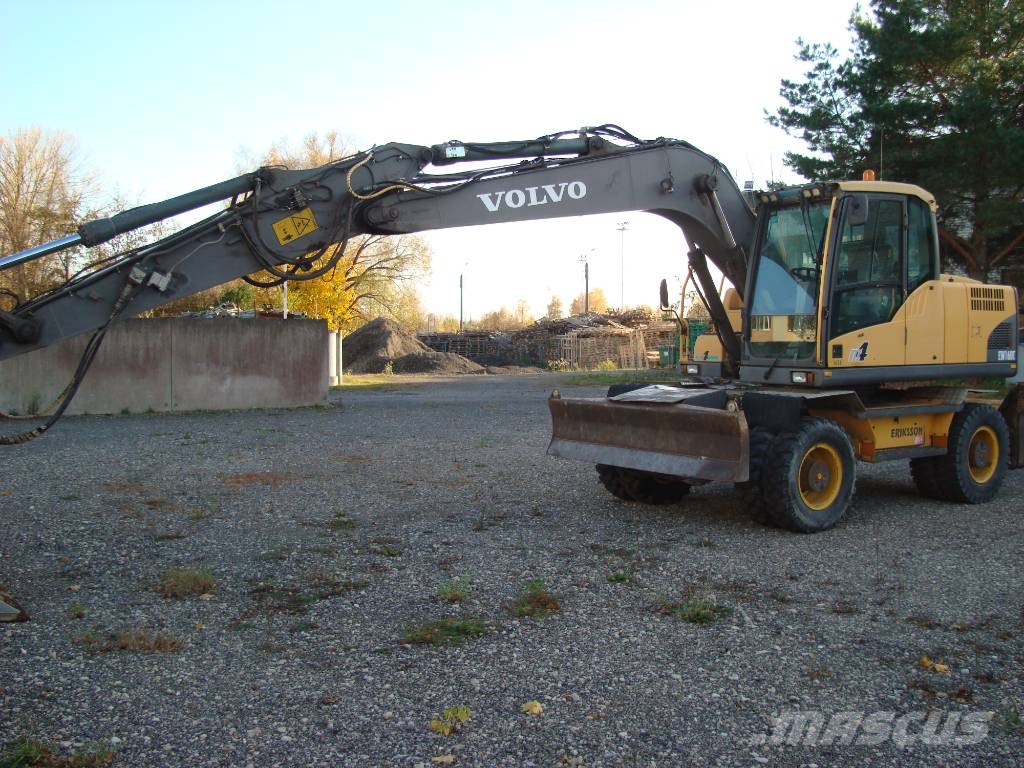Volvo EW 160 C Ekskavatori uz riteņiem