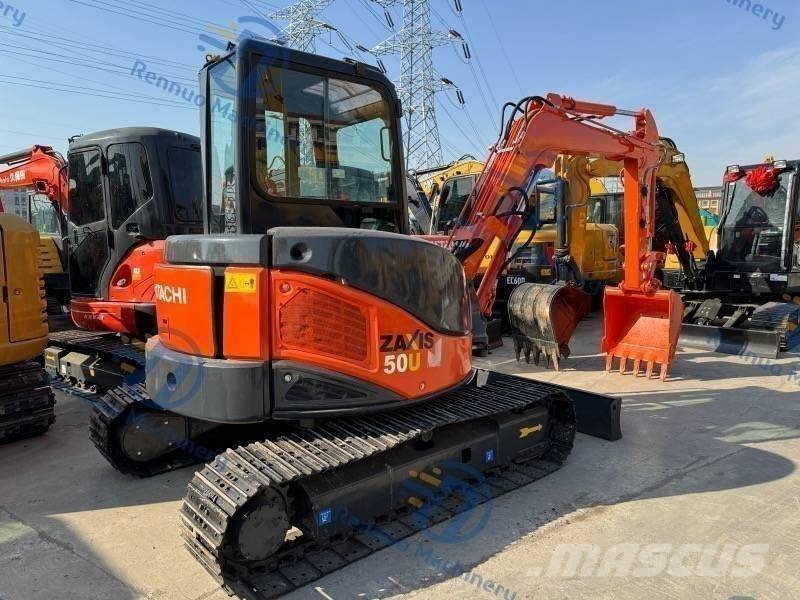Hitachi ZX 50 حفارات صغيرة أقل من 7 طن (حفارات صغيرة)