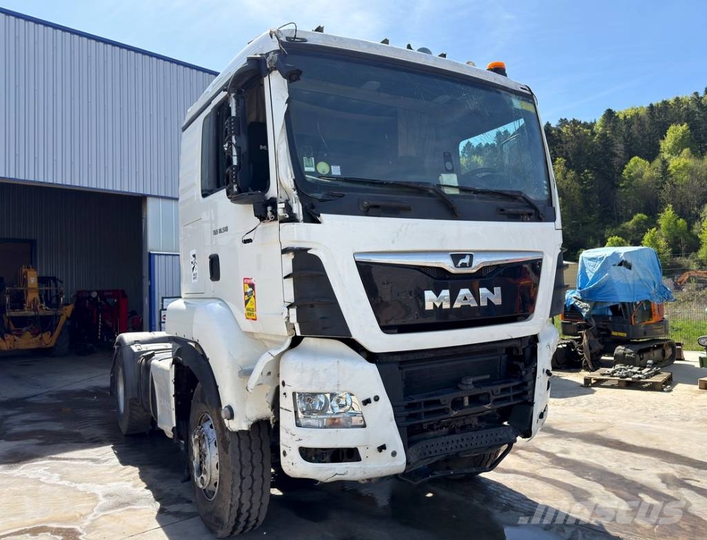 MAN TGS 18.510 *ACCIDENTE*DAMAGED*UNFALL* Cavalos mecânicos