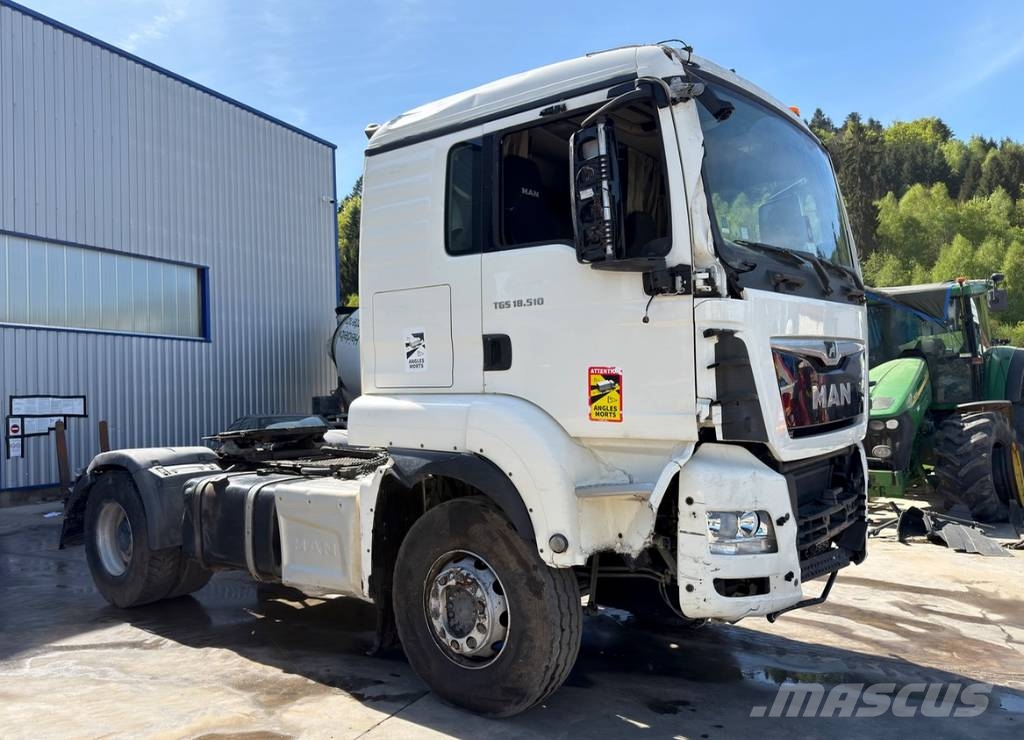 MAN TGS 18.510 *ACCIDENTE*DAMAGED*UNFALL* Cavalos mecânicos