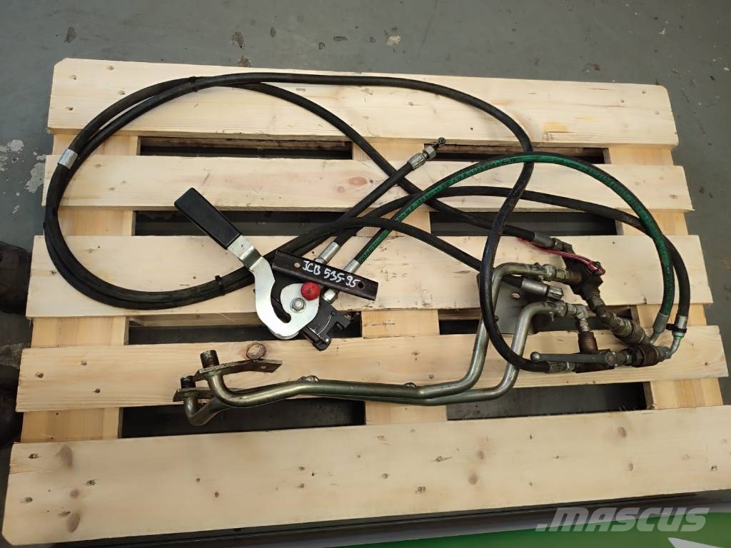 JCB Hydraulic installation of additional JCB 535-95 Hüdraulika