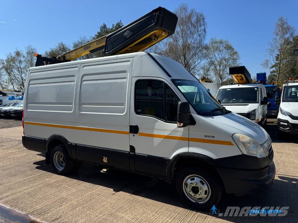Iveco Daily Versalift ET38 Cherry Picker المنصات الهوائية المثبتة على شاحنة