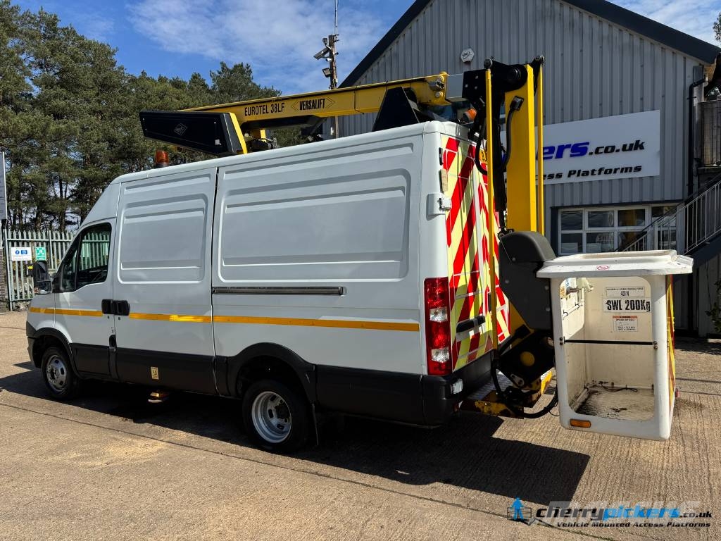 Iveco Daily Versalift ET38 Cherry Picker المنصات الهوائية المثبتة على شاحنة