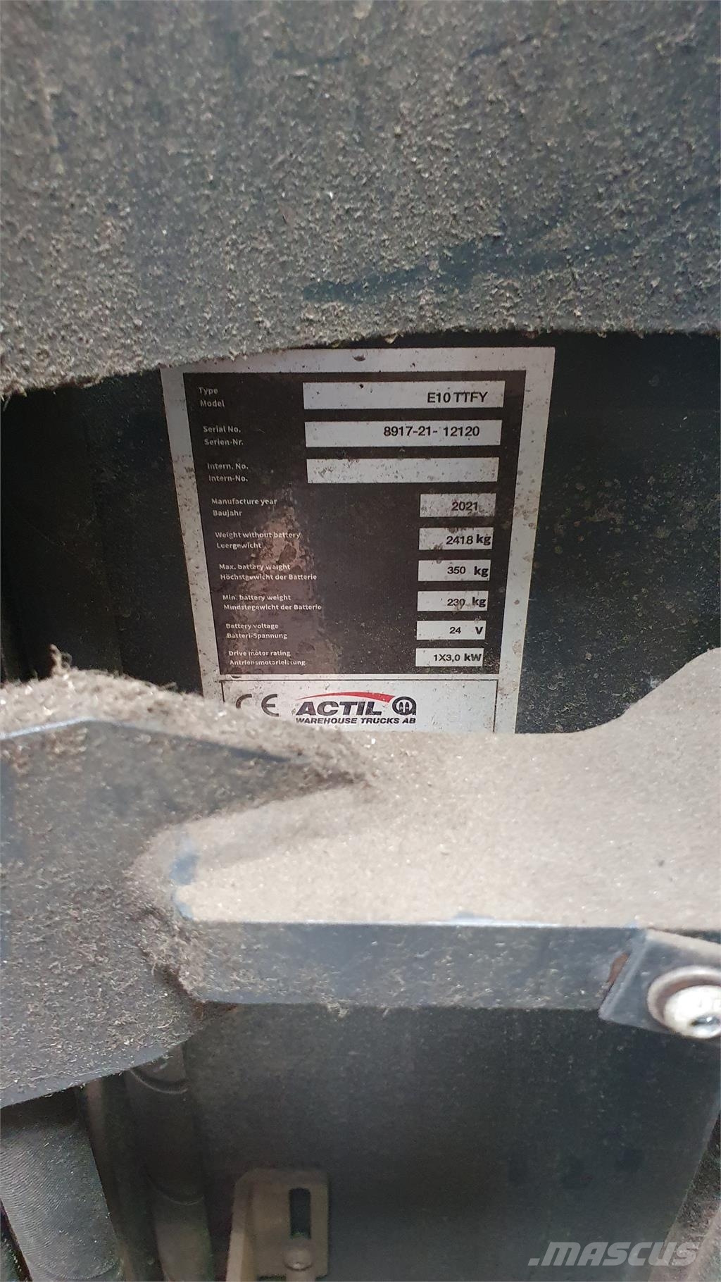 Linde E10 Electric forklifts