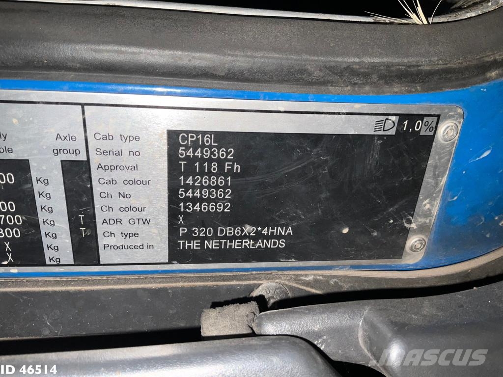 Scania P 320 Euro 6 Geesink 24 m³ Vuilniswagens