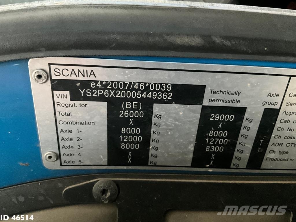 Scania P 320 Euro 6 Geesink 24 m³ Vuilniswagens