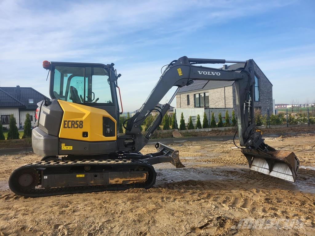 Volvo ECR58F حفارات صغيرة أقل من 7 طن (حفارات صغيرة)