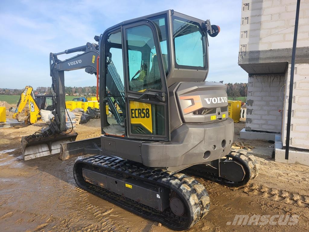Volvo ECR58F حفارات صغيرة أقل من 7 طن (حفارات صغيرة)