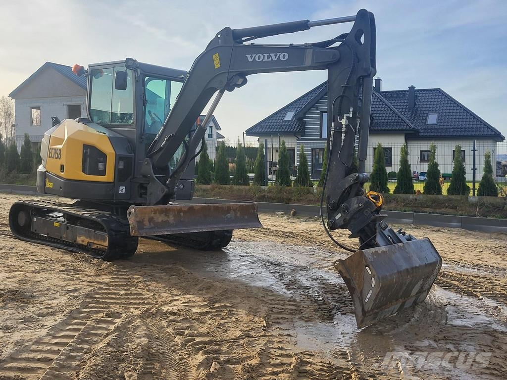 Volvo ECR58F حفارات صغيرة أقل من 7 طن (حفارات صغيرة)