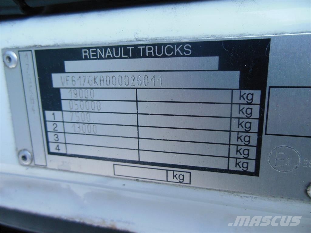 Renault Magnum DXi 480, Standart, EURO 5 EEV وحدات الجر
