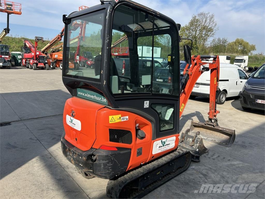 Kubota KX019-4 (8684) Mini ekskavatörler, 7 tona dek
