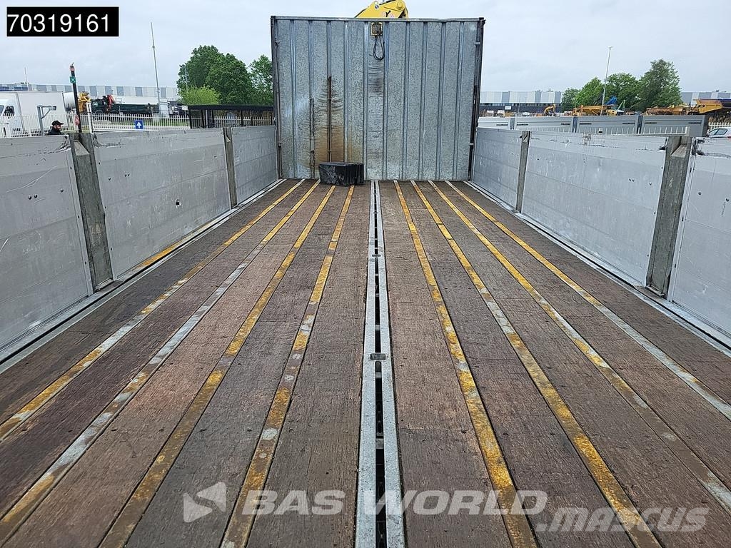 DAF LF 250 4X2 HYVA HB150XE3 Crane Kran Automatic Euro Lastbil med lad/Flatbed