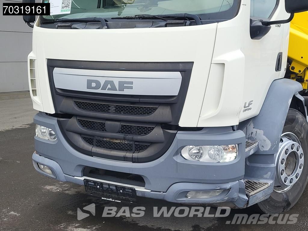 DAF LF 250 4X2 HYVA HB150XE3 Crane Kran Automatic Euro Lastbil med lad/Flatbed