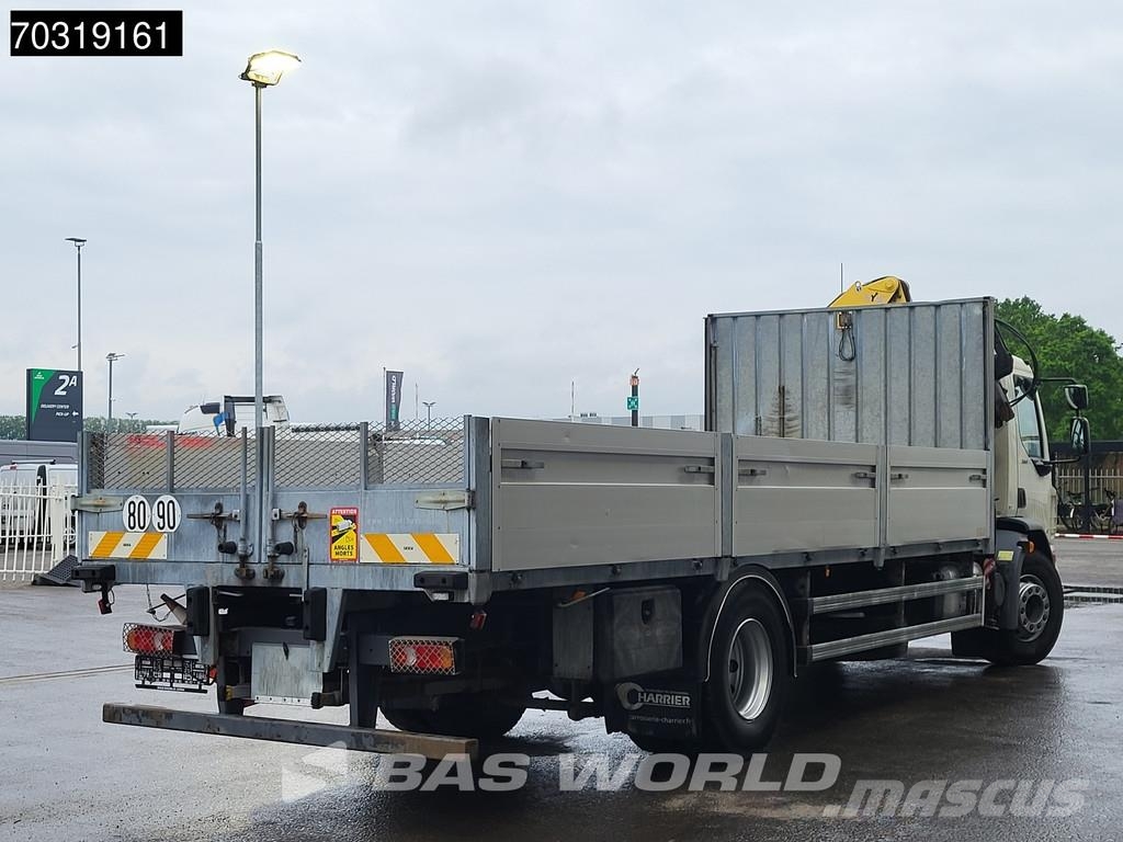 DAF LF 250 4X2 HYVA HB150XE3 Crane Kran Automatic Euro Lastbil med lad/Flatbed