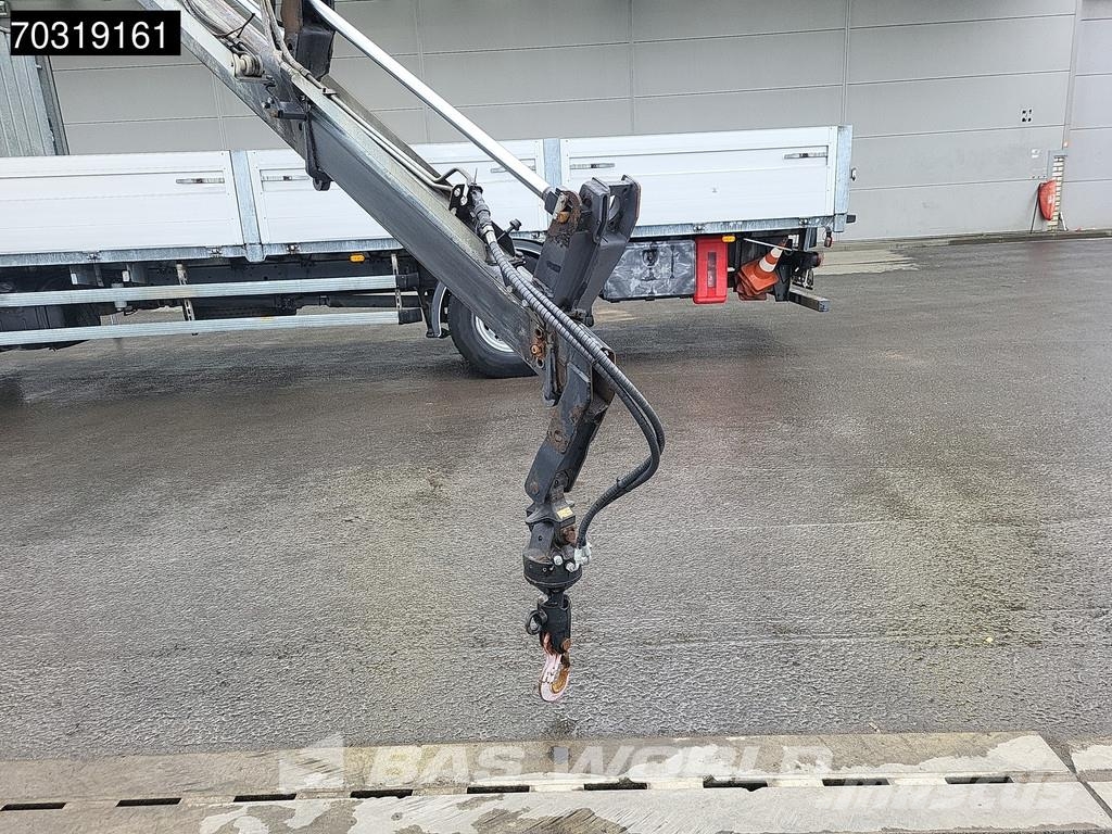 DAF LF 250 4X2 HYVA HB150XE3 Crane Kran Automatic Euro Lastbil med lad/Flatbed