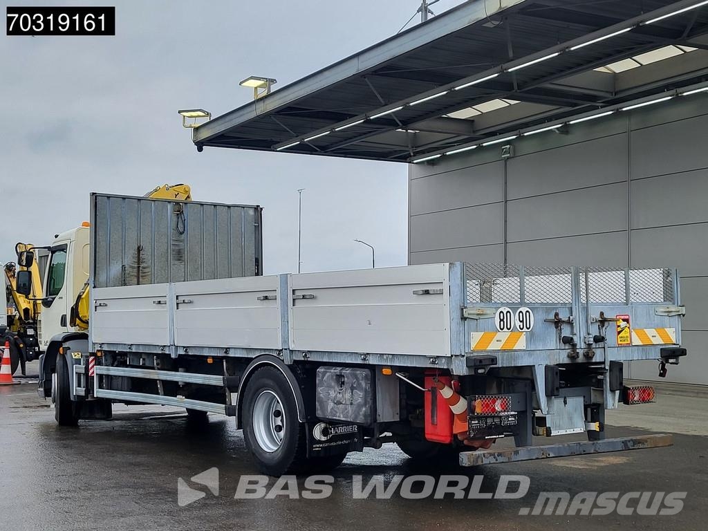 DAF LF 250 4X2 HYVA HB150XE3 Crane Kran Automatic Euro Lastbil med lad/Flatbed