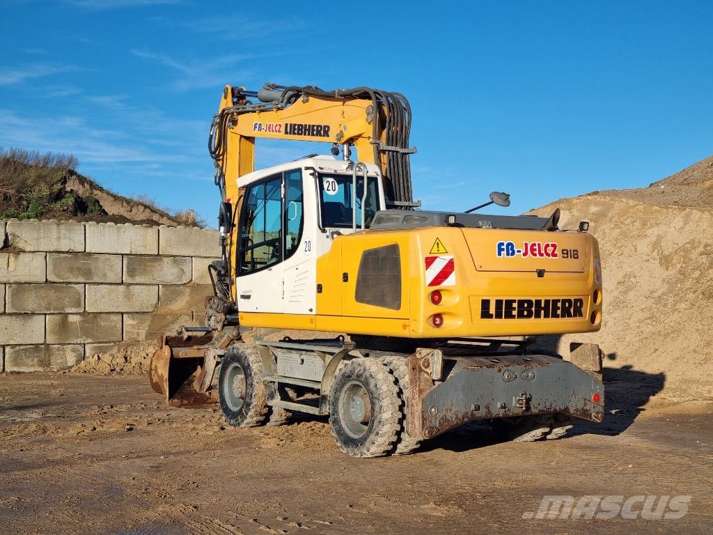 Liebherr A 918 Excavadoras de ruedas