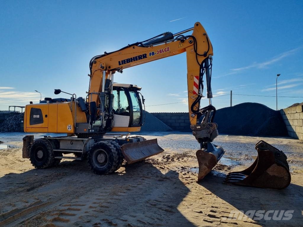 Liebherr A 918 Excavadoras de ruedas